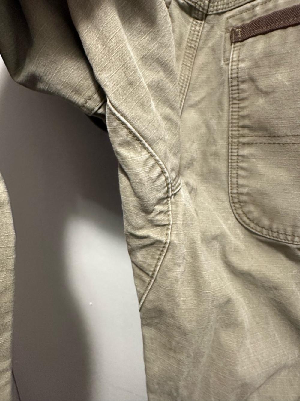 Wrangler RIGGS Workwear Cargo Pants 32x32 Khaki Utility Work Pants - Picture 8 of 8